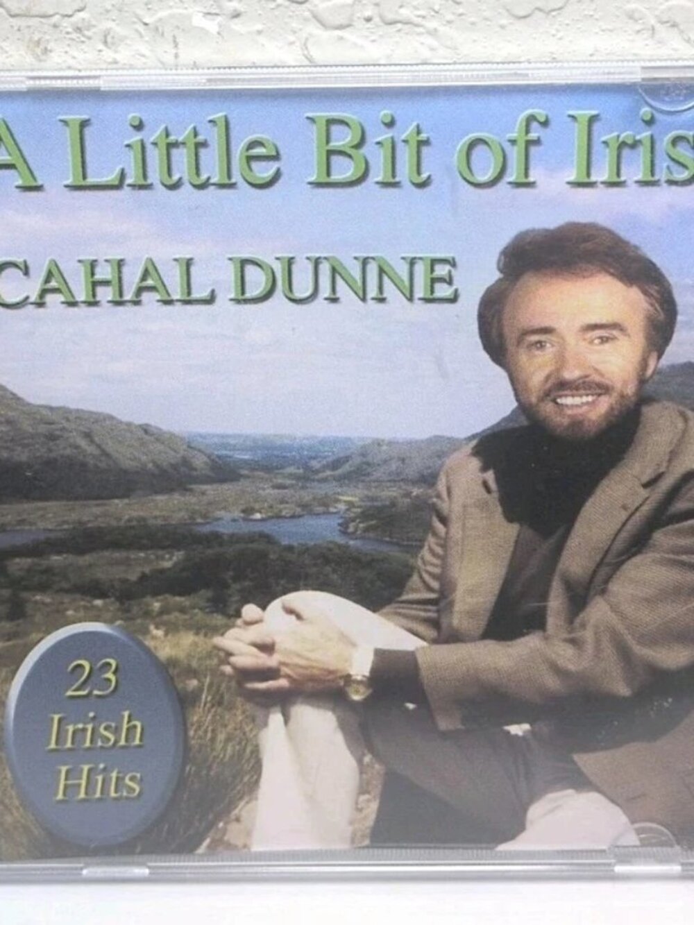 Cahal Dunne A Little Bit of Irish CD self-published acclaimed male vocalist Gael